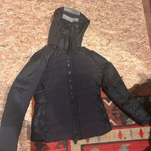 Capranea luxury ski jacket black.